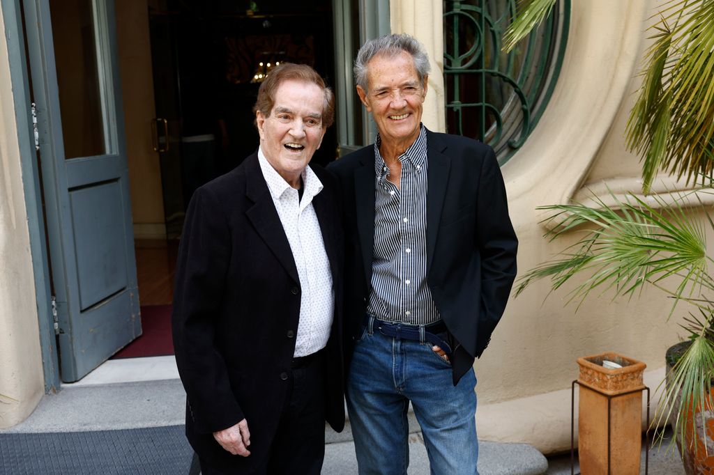Manolo de la Calva y Ramón Arcusa en la SGAE en mayo de 2024