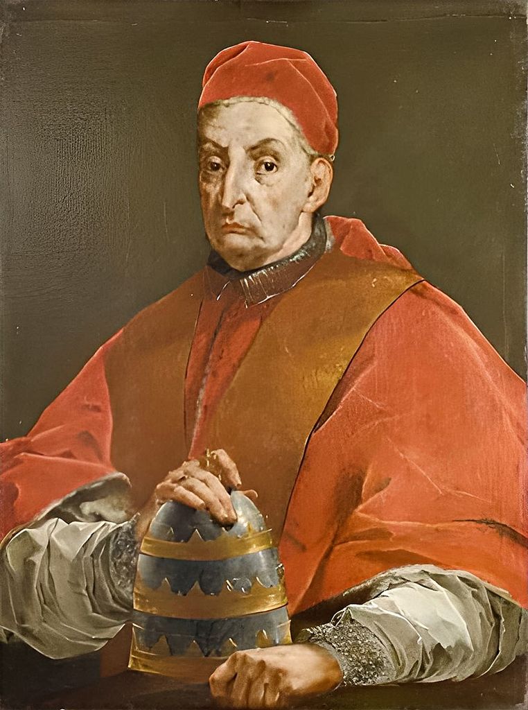 Retrato del papa Benedicto XIII, por Giuseppe Bazzani