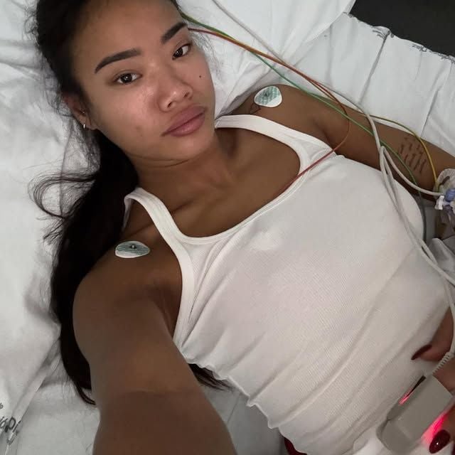 La actriz compartió esta fotografía con la que ha preocupado a sus seguidores