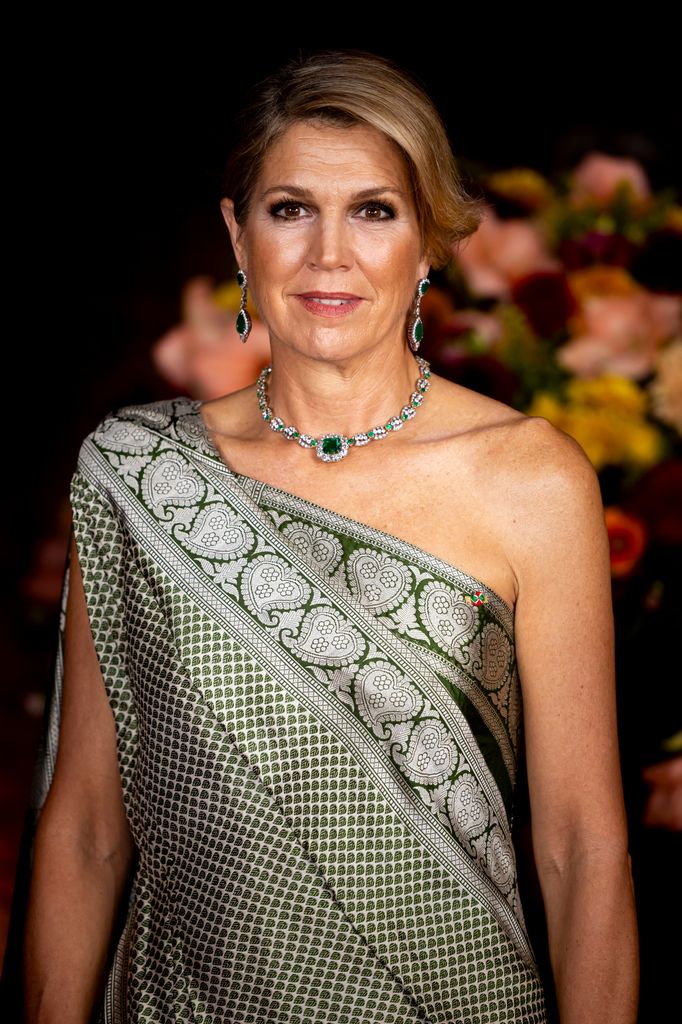 La reina Máxima de los Países Bajos durante un concierto celebrado en el marco de su visita de Estado a Paramaribo, Surinam (diciembre de 2025).