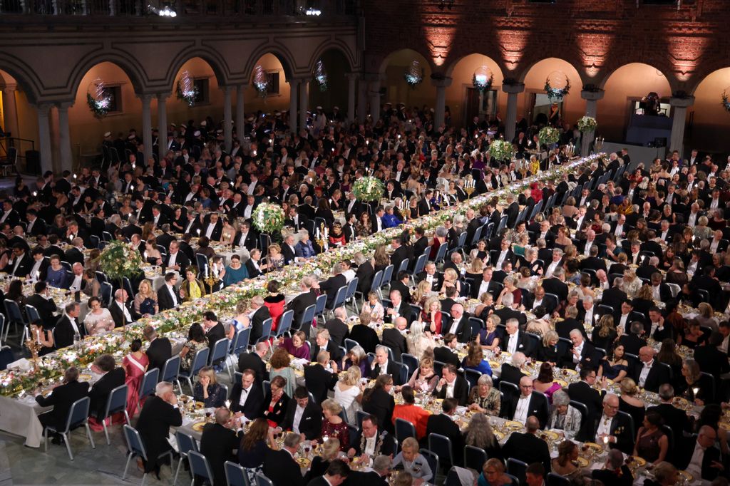 El banquete de gala tras la entrega de los Premios