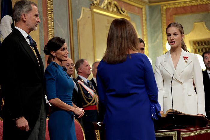De su primer discurso a la jura de la Constitución: así ha evolucionado la princesa Leonor bajo el reinado de su padre