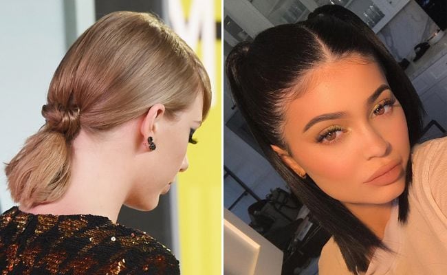 Peinados de celebrities con coletas