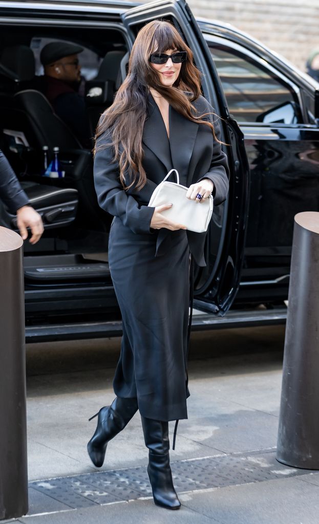 Dakota Johnson en Nueva York el pasado mes de febrero