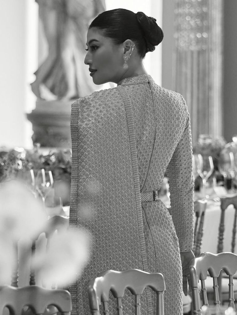 La Princesa Sirivannavari Nariratana Rajakanya y otros invitados acuden a la exposición La Mode en Majeste en Francia
