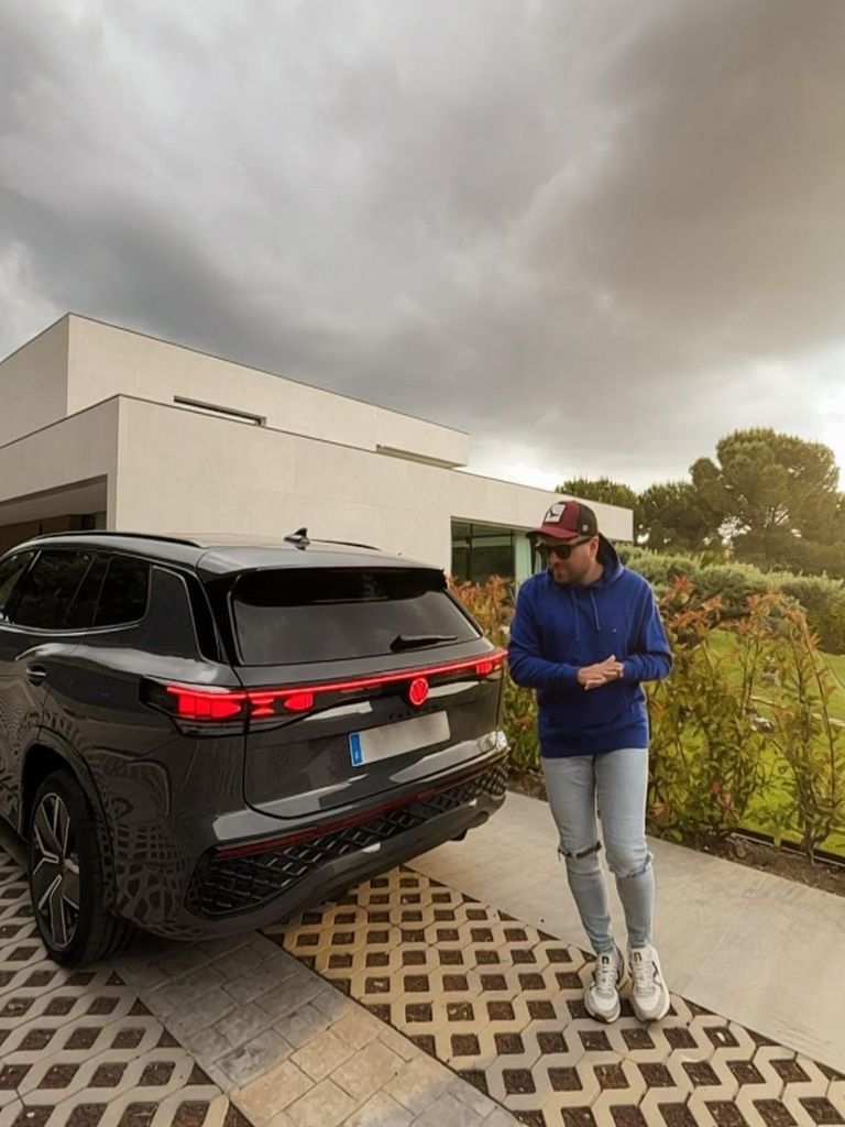 Pablo López en su casa de Madrid