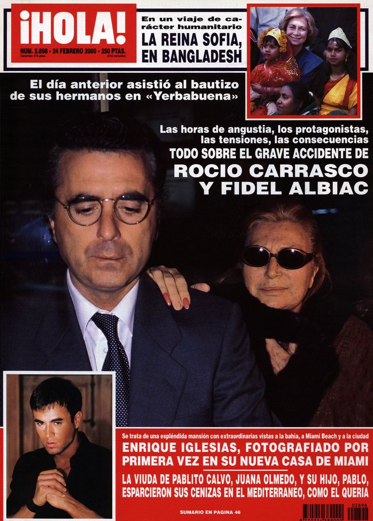 Portada accidente Rocío Carrasco