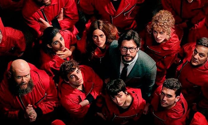 Reparto 'La casa de papel'