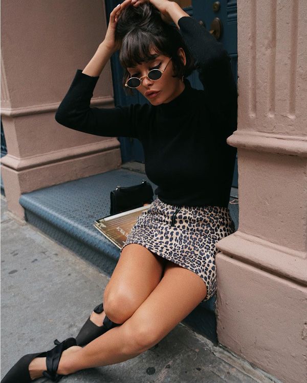 ttaylorlashae minifalda leopardo