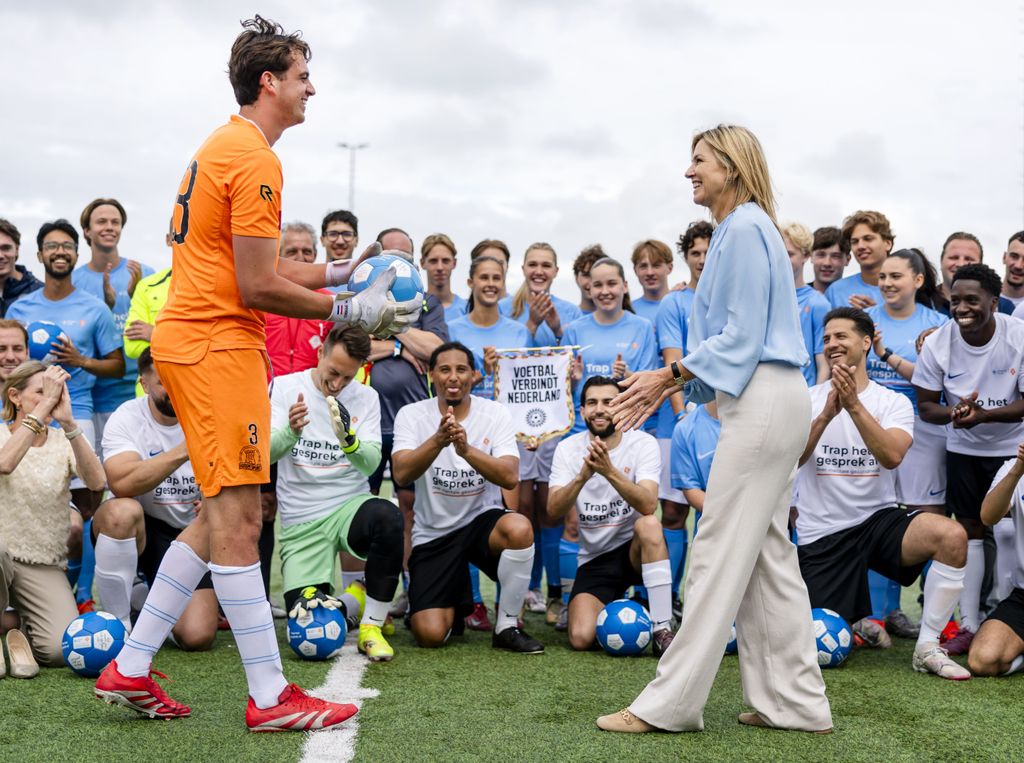 Máxima de Holanda durante el acto