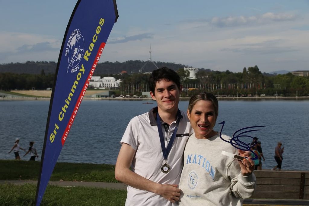 Aimar con su madre, en una foto que compartió en redes sociales