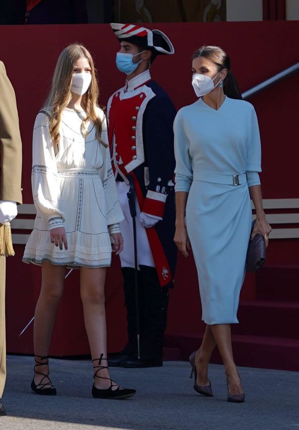 Infanta Sofía en el Día de la Hispanidad