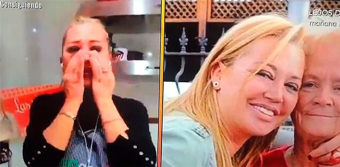 Belén Esteban se emociona cantando