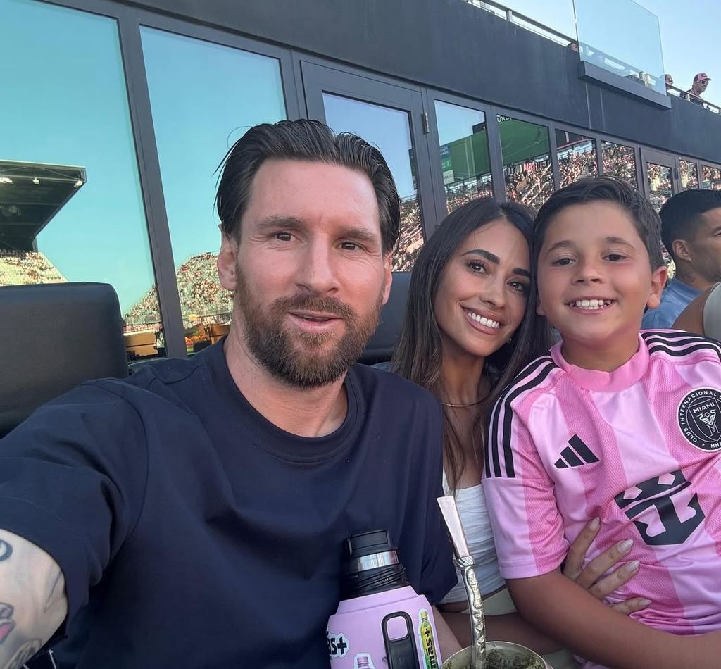 Mateo es el segundo hijo de Lionel Messi y Antonela Roccuzzo