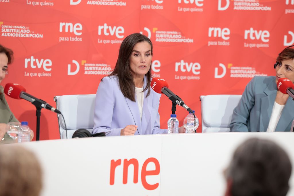 Reina Letizia en Radio Nacional de España 