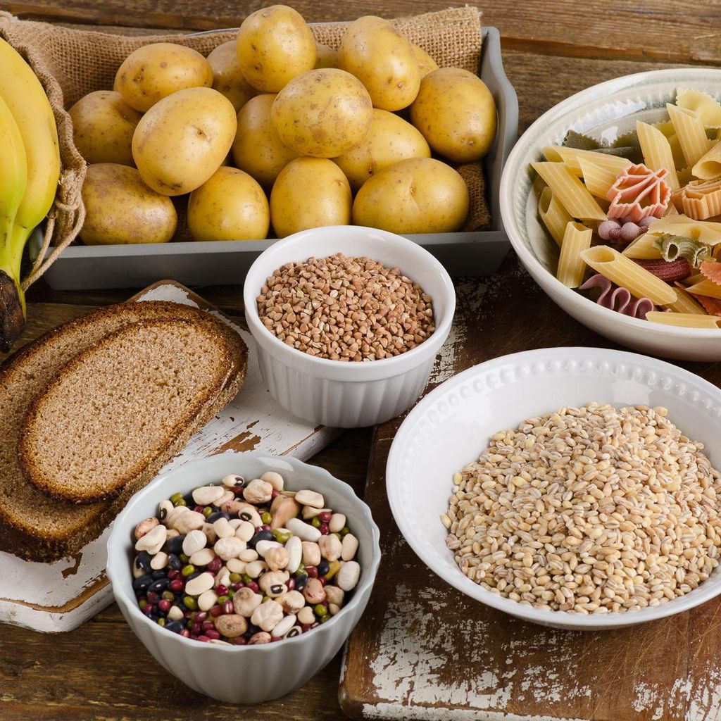 patatas y cereales integrales