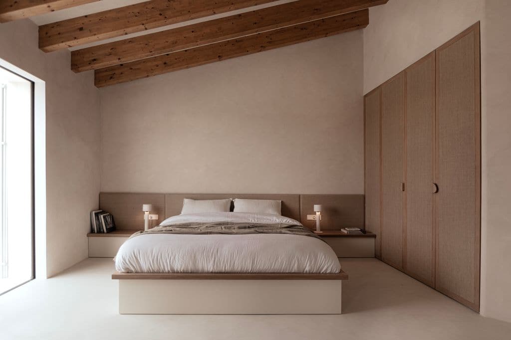 Dormitorio minimalista