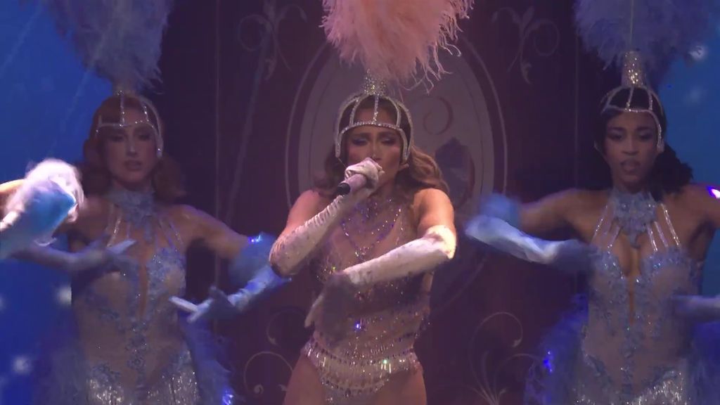 Jennifer Lopez en 'The JLO Show' en el Colosseum del hotel Caesars Palace, en Las Vegas