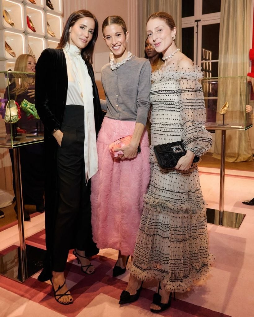 Inés de Cominges, en la cena de Roger Vivier x MyTheresa en Madrid.