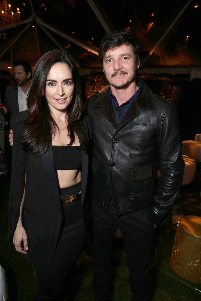Ana de la Reguera y Pedro Pascal en la Netflix Golden Globes VIP Reception en Los Ángeles, en enero de 2016.