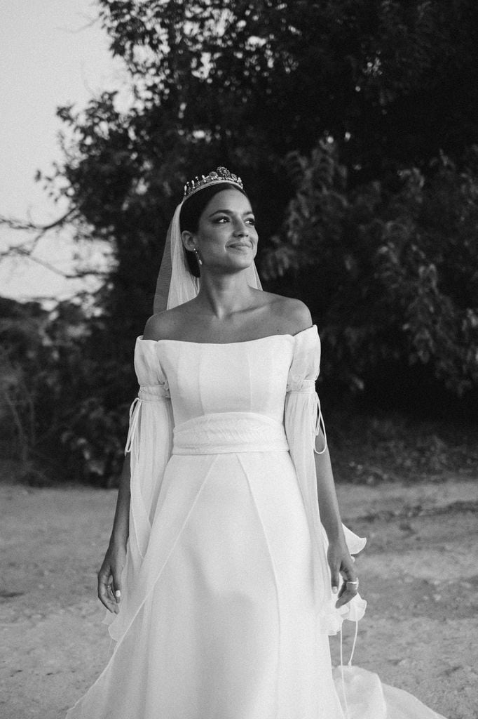 Boda viral influencer Ángela look medieval