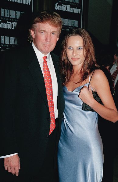 Donald Trump y su pareja, Melania Knauss, durante la inauguración de la 26.ª edición del Festival de Cine de Nueva York