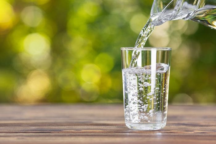 vaso de agua