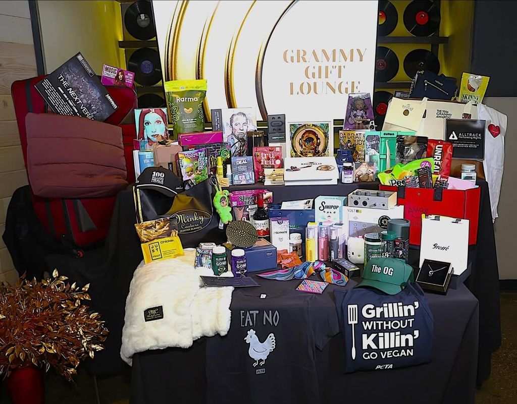 Así fue la bolsa regalo de los Grammy
