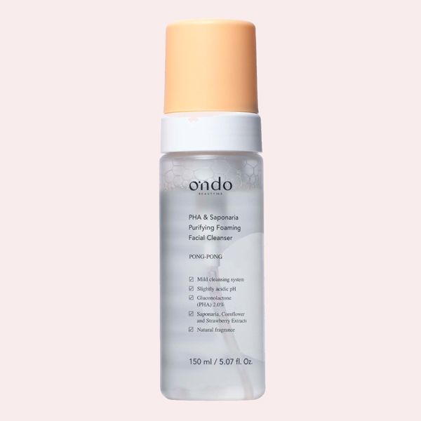 PHA & Saponaria Purifying Foaming Facial Cleanser