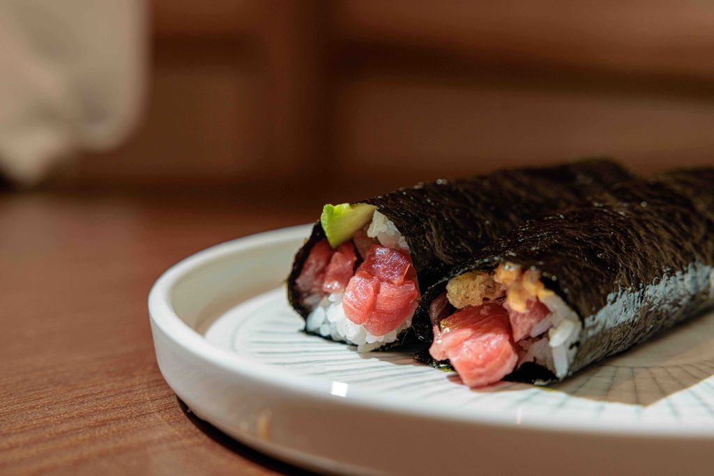 Hand rolls. Kaito