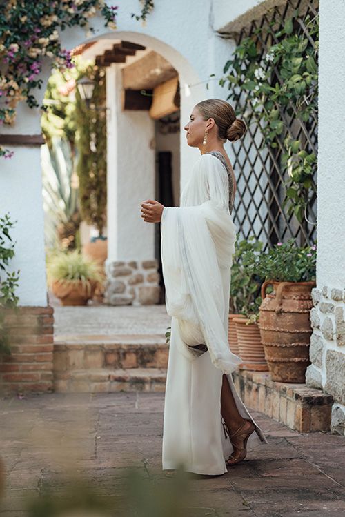 vestido novia elegante Diego Estrada