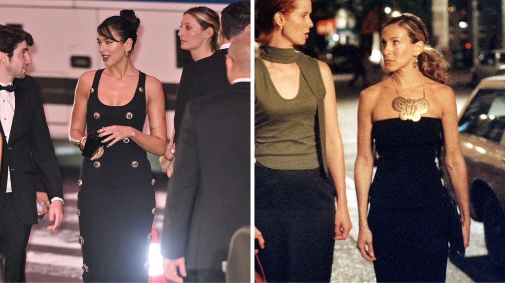 Dua Lipa & Carrie Bradshaw