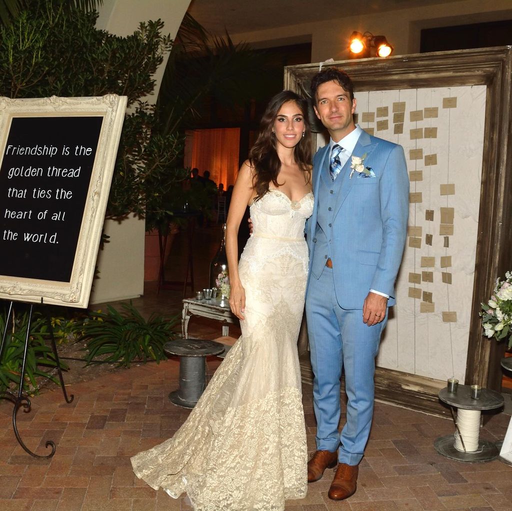 Leonardo y Sandra Echeverría recordaron el día de su boda con estas fotos