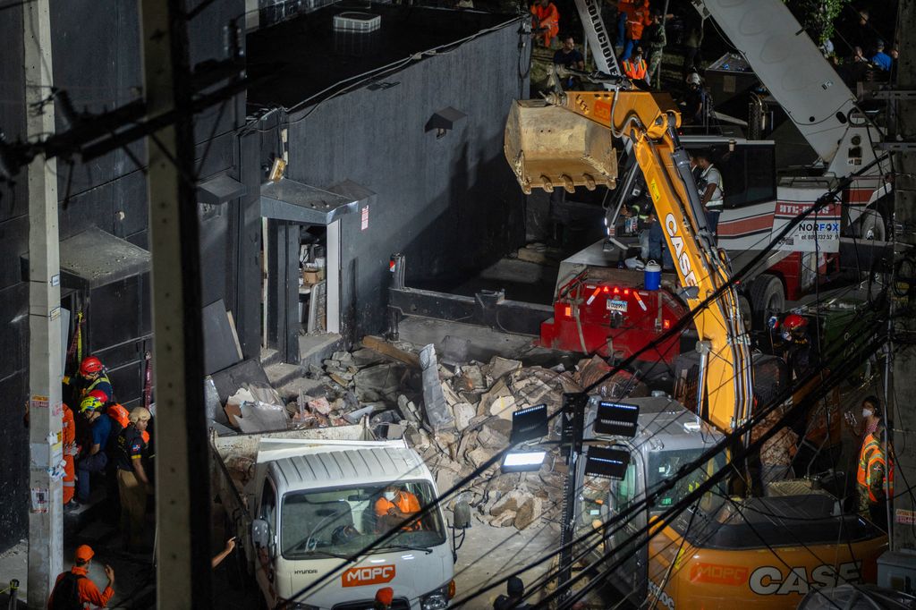 Los equipos de rescate han trabajado por horas ininterrumpidas en el sitio donde colapsó el techo de la discoteca Jet Set, en Santo Domingo, República Dominicana