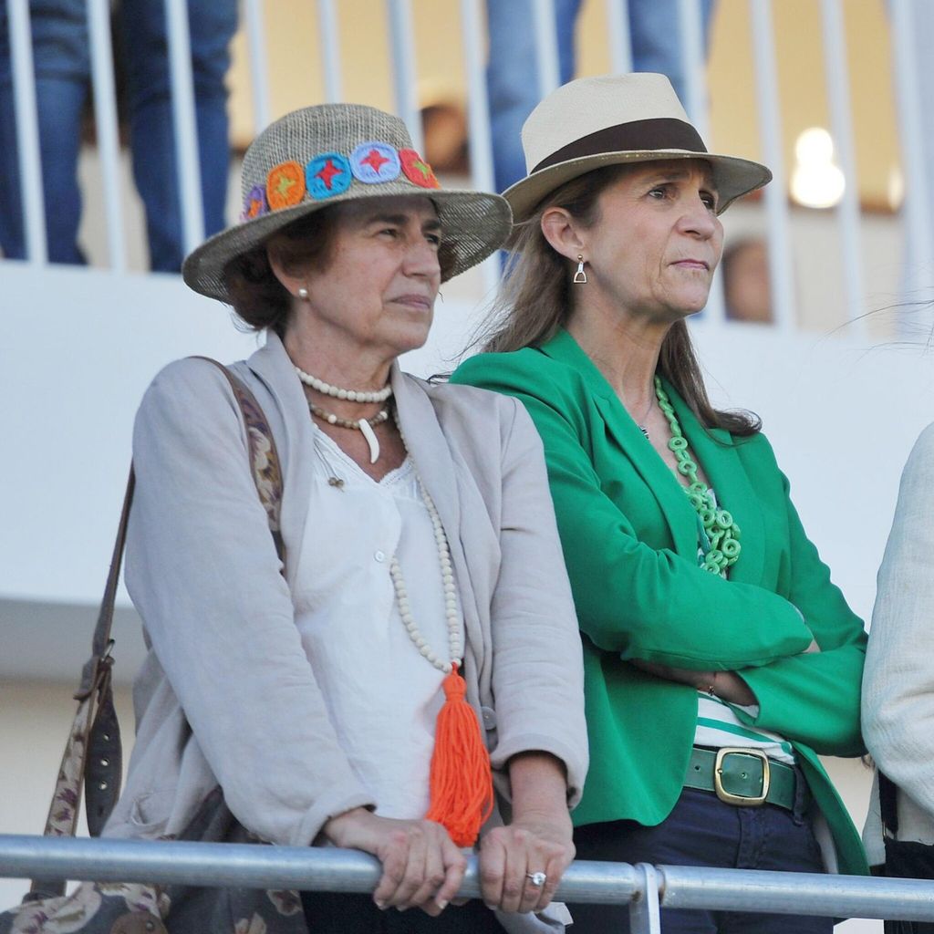 Infanta Elena y Rita Allendesalazar