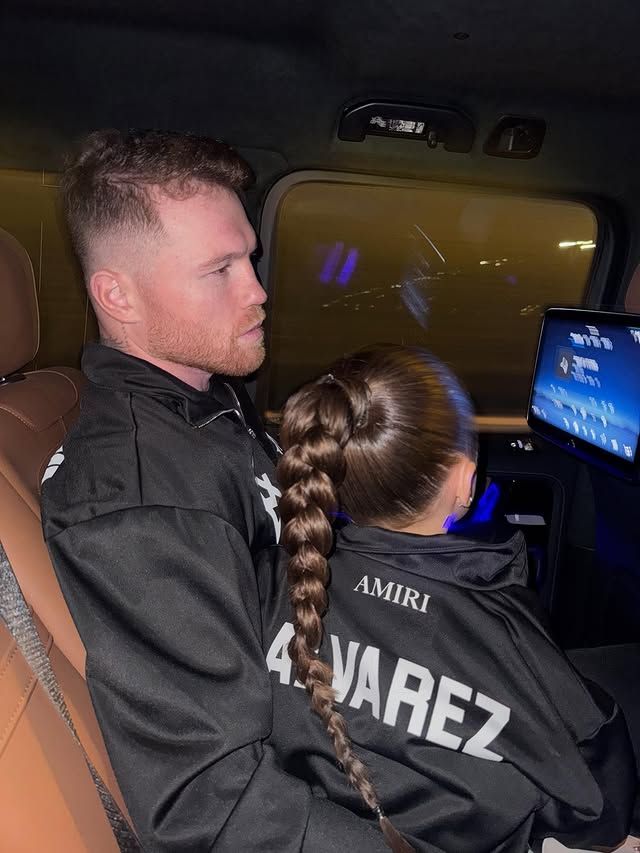 El 'Canelo' Álvarez y su hija Marifer se han vuelto inseparables