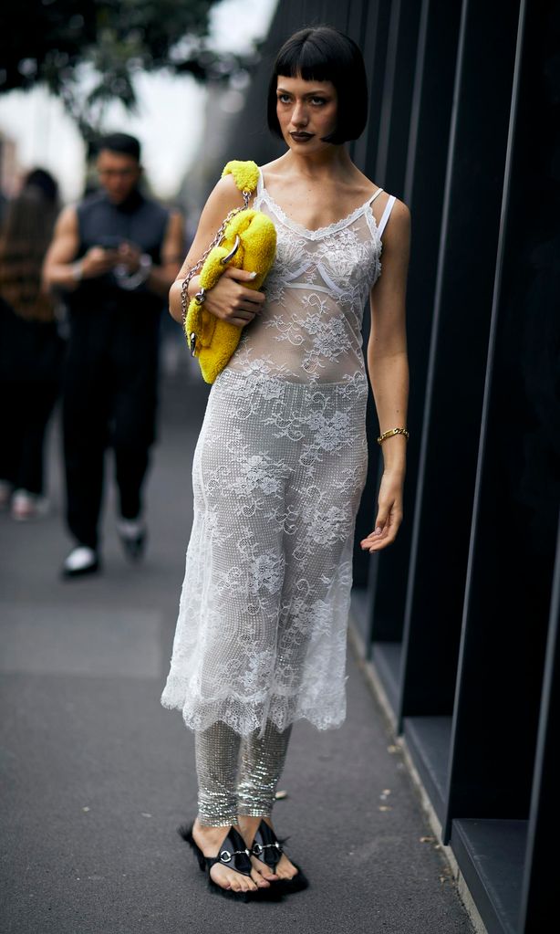 tendencia vestido lencero