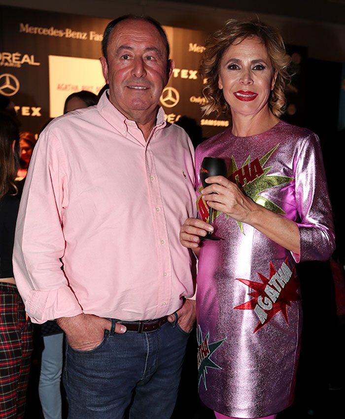 Ágatha Ruiz de la Prada y Luis Miguel Rodríguez