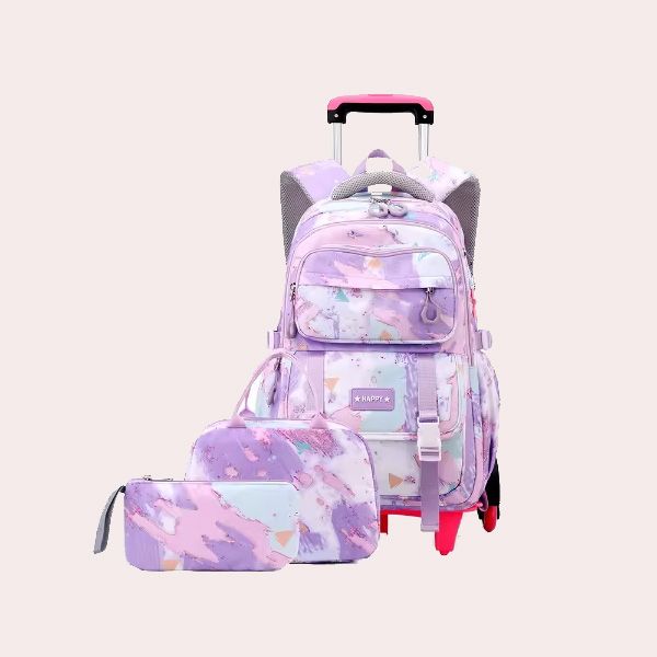 Mochila Escolar con Ruedas para Niñas Aliexpress