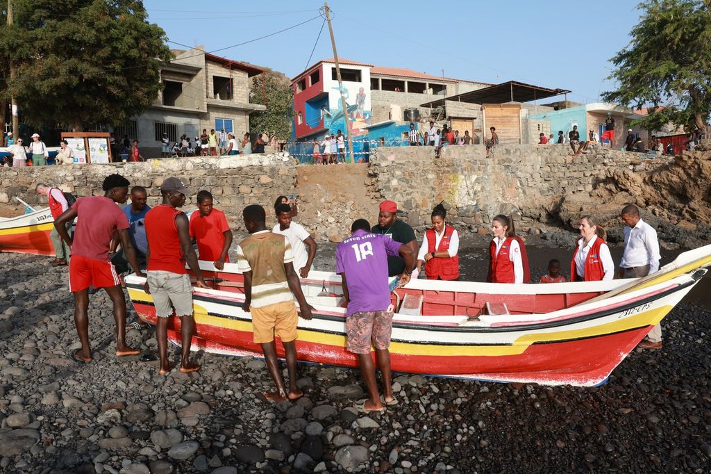 La reina Letizia en Cabo Verde