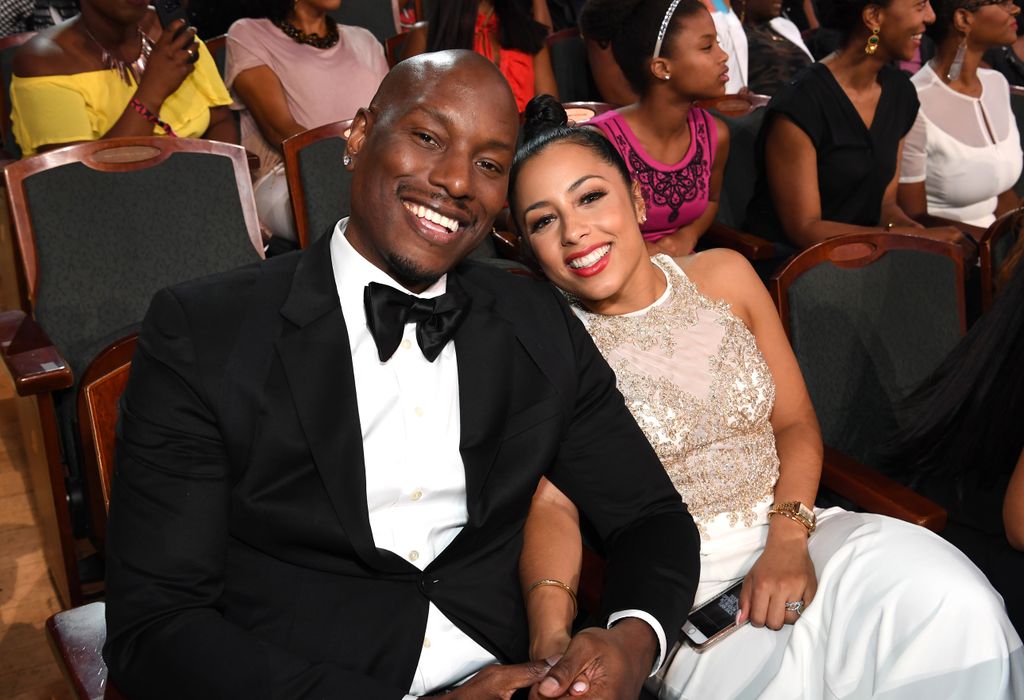 Tyrese y Samantha Lee Gibson en 2017
