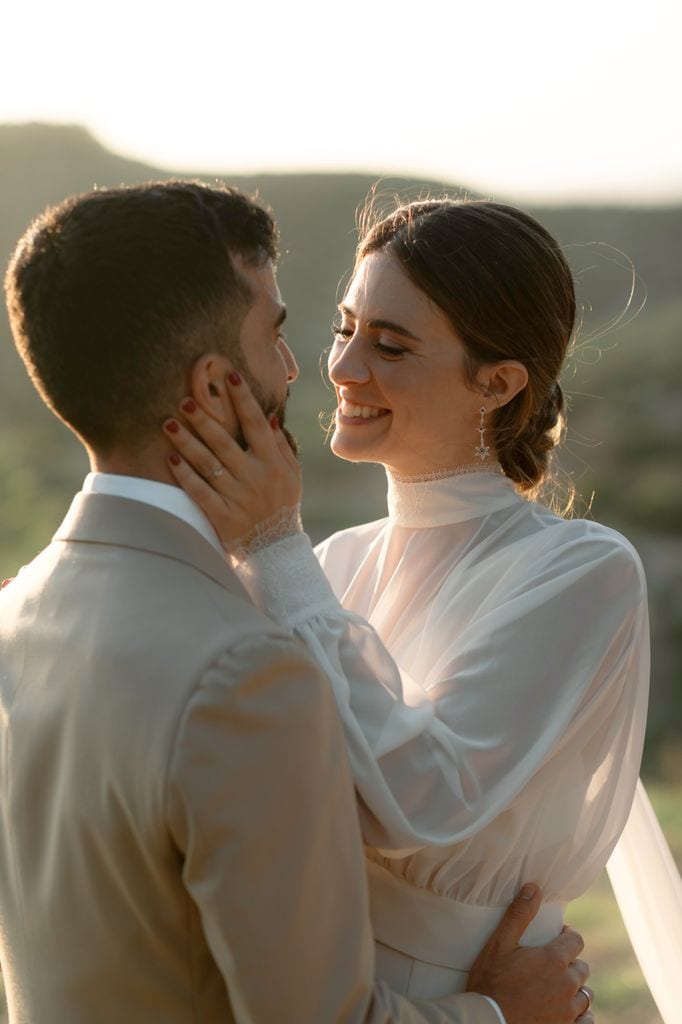 La novia del vestido sencillo y desmontable que vive en Córdoba