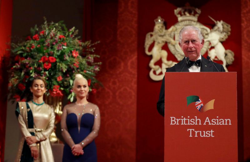 Carlos III y Katy Perry