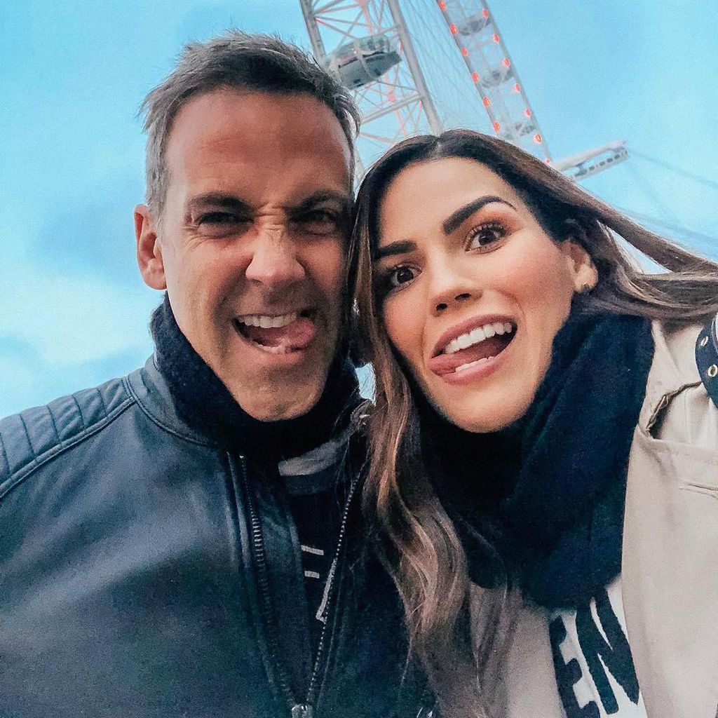 Carlos Ponce y Karina Banda