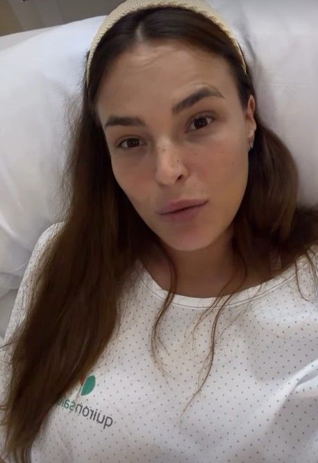 Marta desde el hospital donde se encuentra ingresada