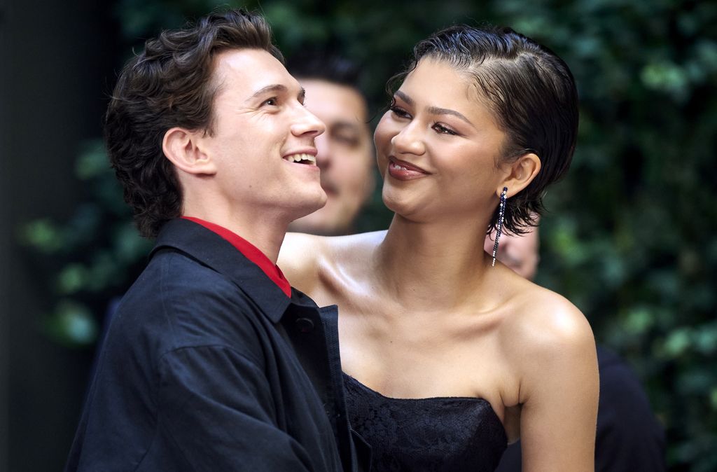 Los actores Tom Holland y Zendaya