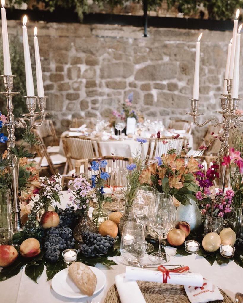Decoración para cada espacio de boda bodega