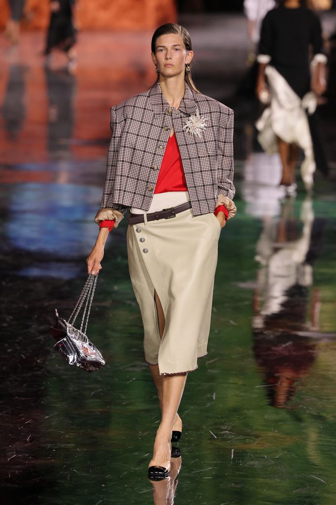 Kendra Spears en el desfile de Chanel de 2025
