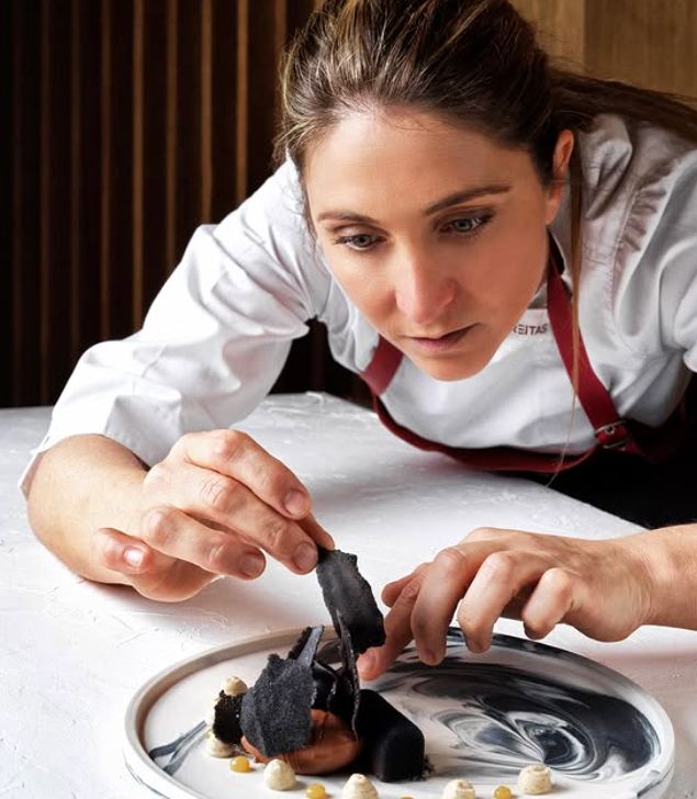 La cocinera gallega Lucía Freitas. 