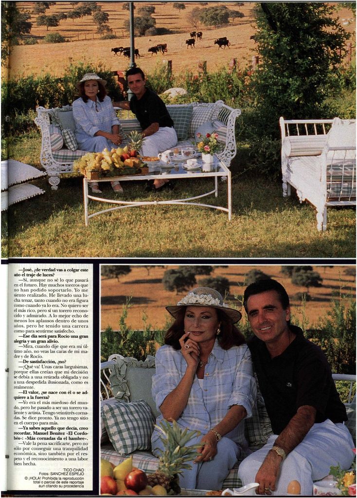 PDF. Hola 2820. Agosto 1998. Rocío Jurado y Ortega Cano en Yerbabuena.